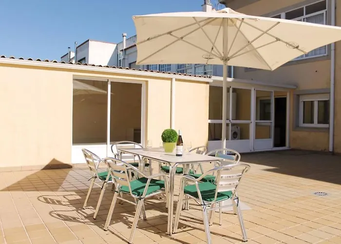 Piso Castelao Con Terraza Y Aparcamiento Privado Lejlighed *